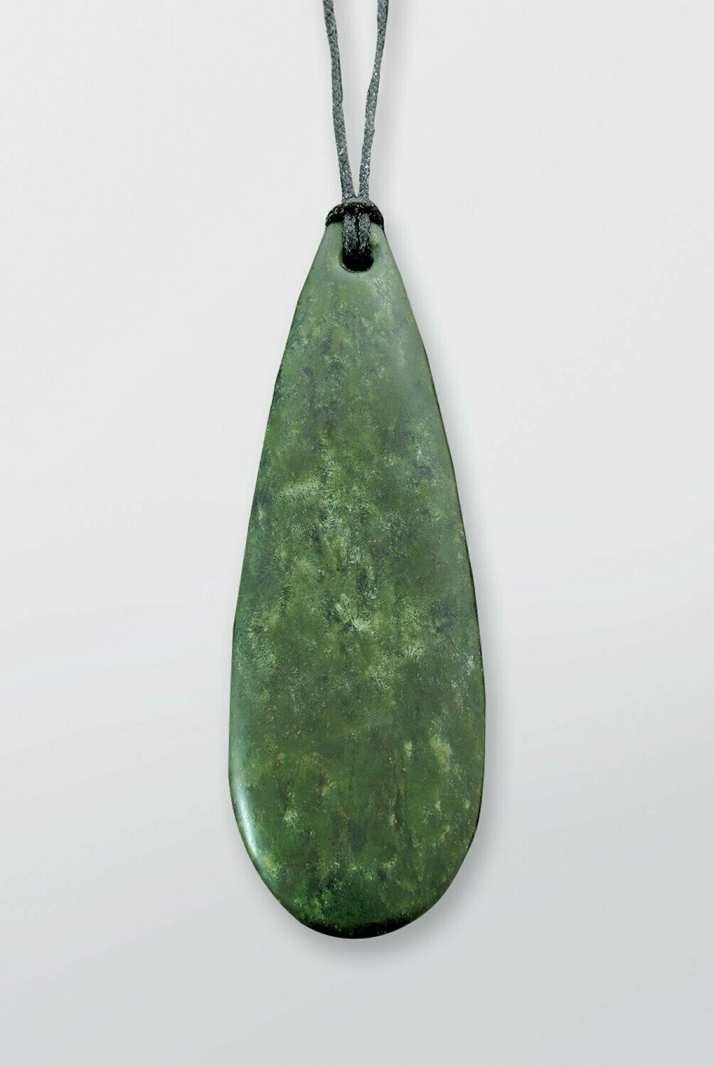 All Blacks Pounamu Roimata (Teardrop) Pendant Moko Pounamu