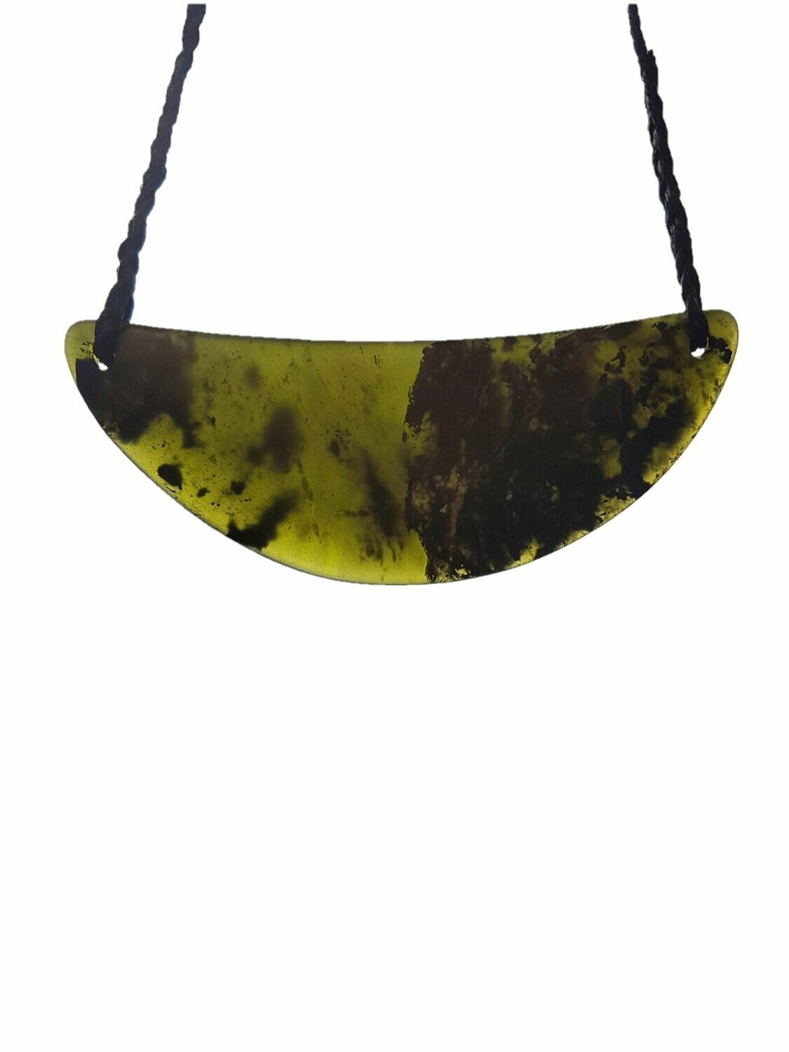 Greenstone Breastplate NZ Genuine Tangiwai stone Moutere