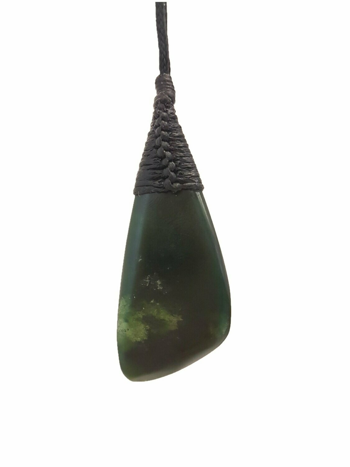 Greenstone Lashed Teardrop (Roimata) NZ Genuine Greenstone