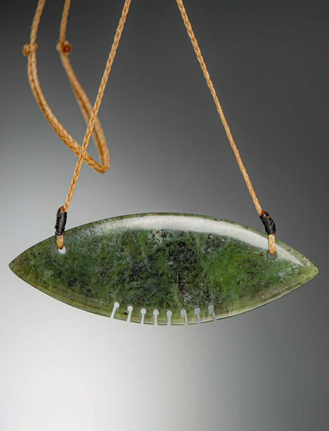 Greenstone Breastplate NZ Genuine Auhunga stone Ataahua