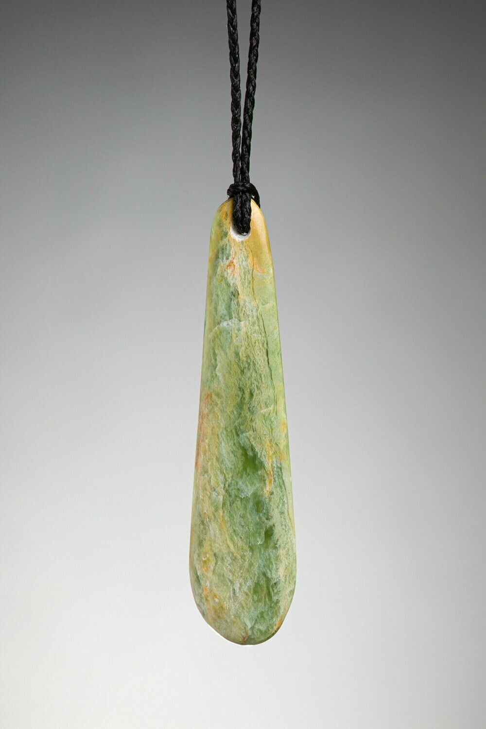 Greenstone Teardrop (Roimata) NZ Genuine Kahotea Pounamu Hekerua