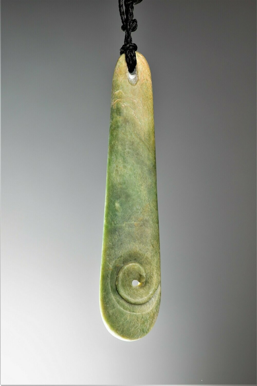 Greenstone Teardrop (Roimata) NZ Genuine Marsden Flower Jade Motuara