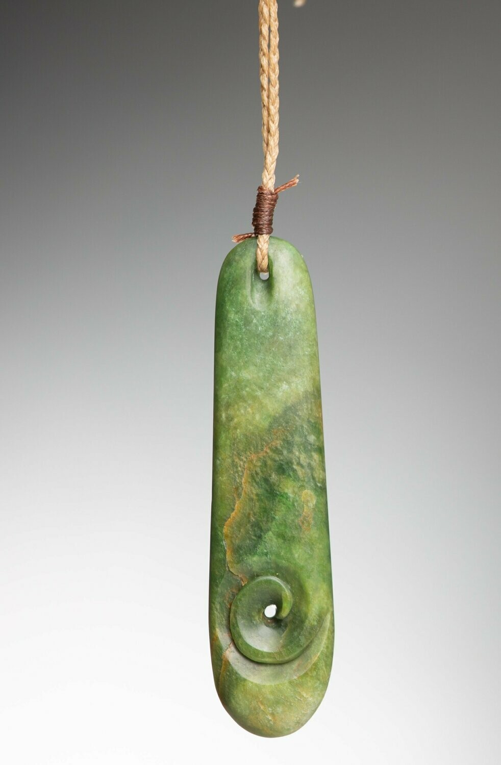 Greenstone Teardrop (Roimata) NZ Genuine Marsden Flower Jade Kingston