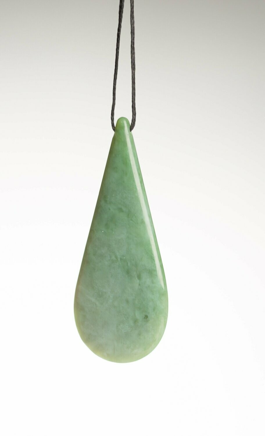 Greenstone Teardrop (Roimata) NZ Genuine Inanga stone Tiori Patea