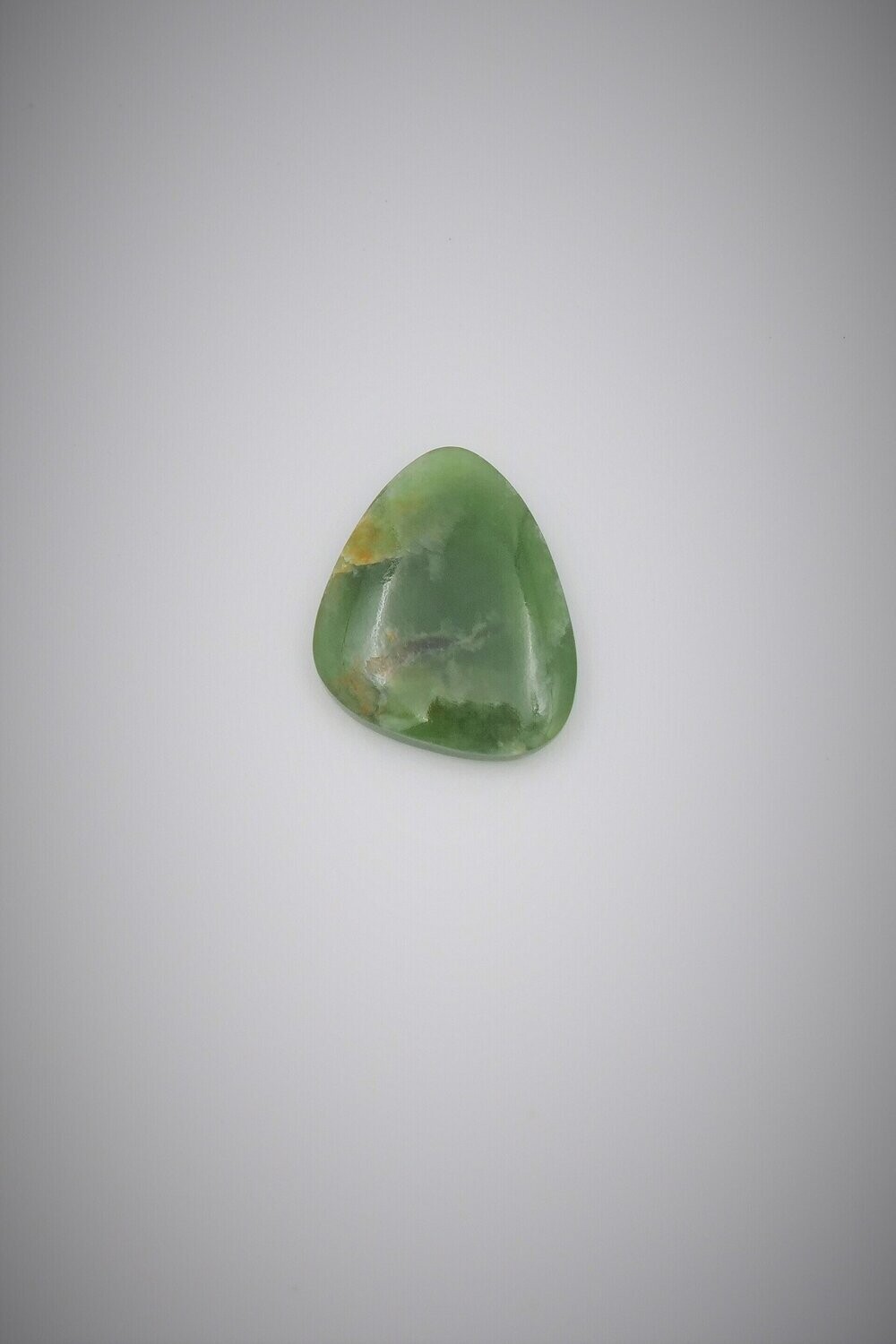 Moko Pounamu Kahurangi Flower Greenstone Free Form Cabochon 61