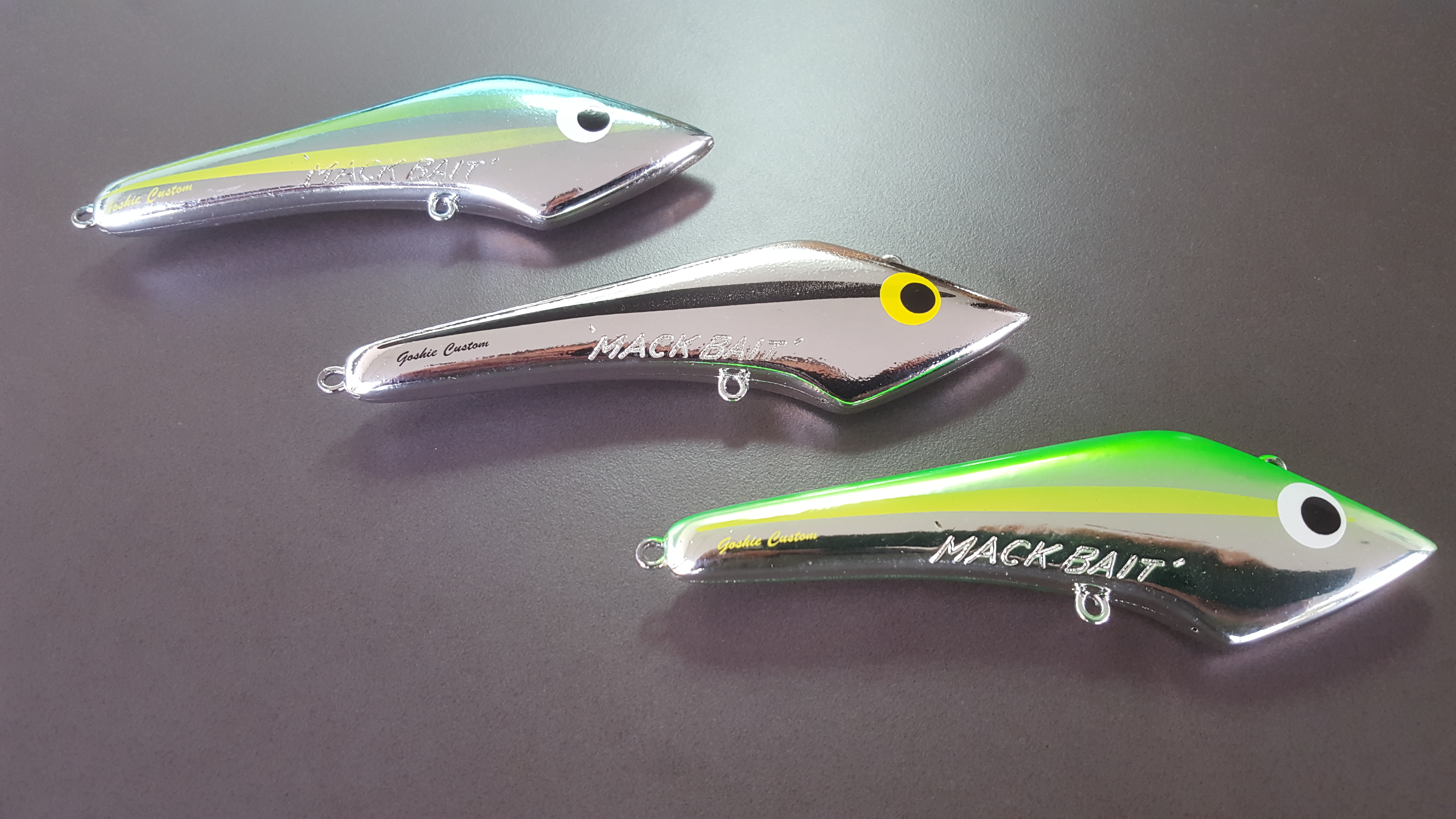 Goshie Custom "Mack Bait" Lures