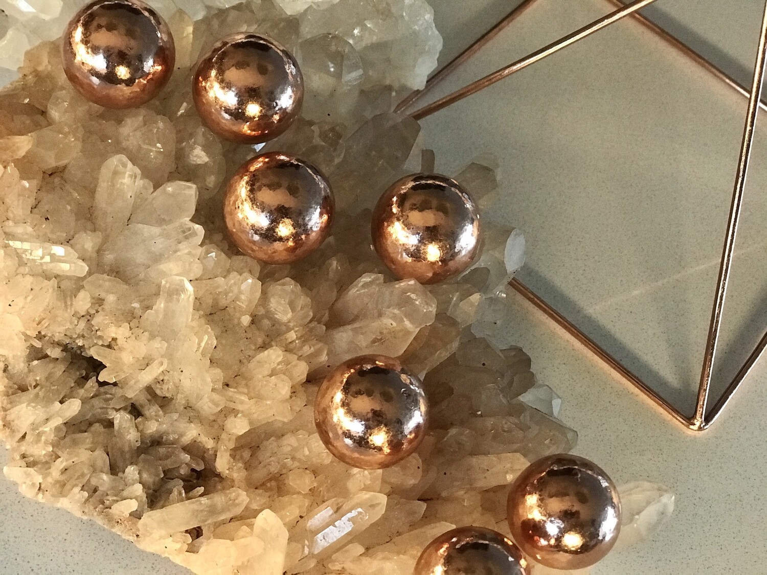 Solid Copper Sphere 1.5"