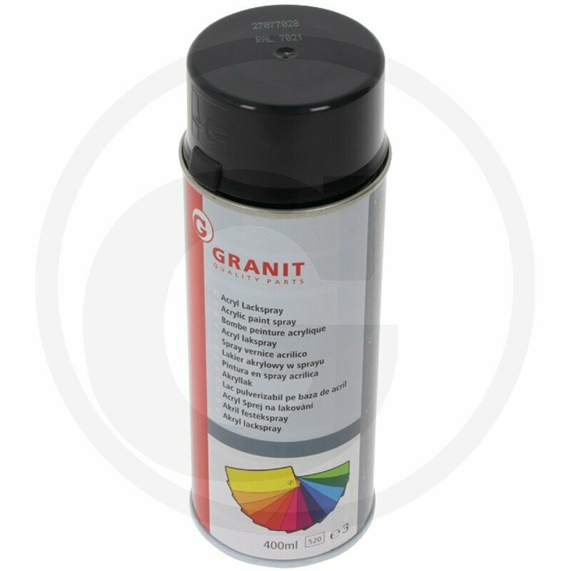 LudwigLacke RAL 7021 Schwarzgrau Seidenmatt – 400 Ml 1K Sprühlack