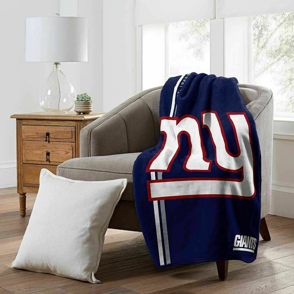50" x 60" New York Giants Raschel Throw Blanket by The Northwest Company