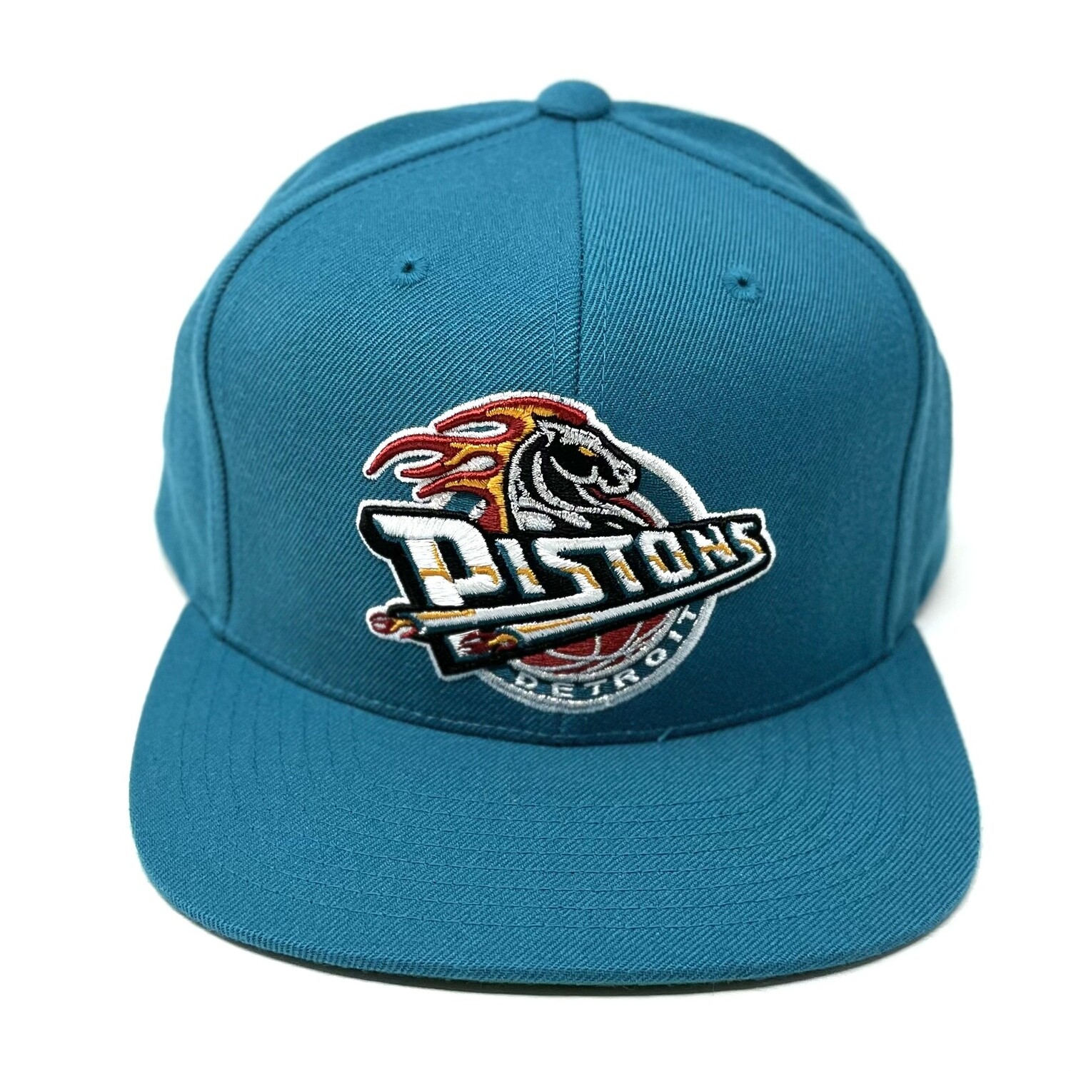 Detroit Pistons Ground Mitchell & Ness Snapback Hat