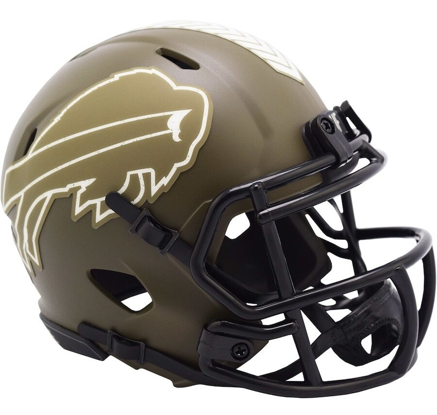 Buffalo Bills Salute To Service Speed Mini Helmet