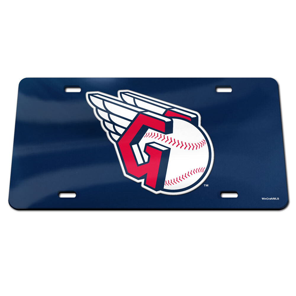 Cleveland Guardians Laser Tag License Plate