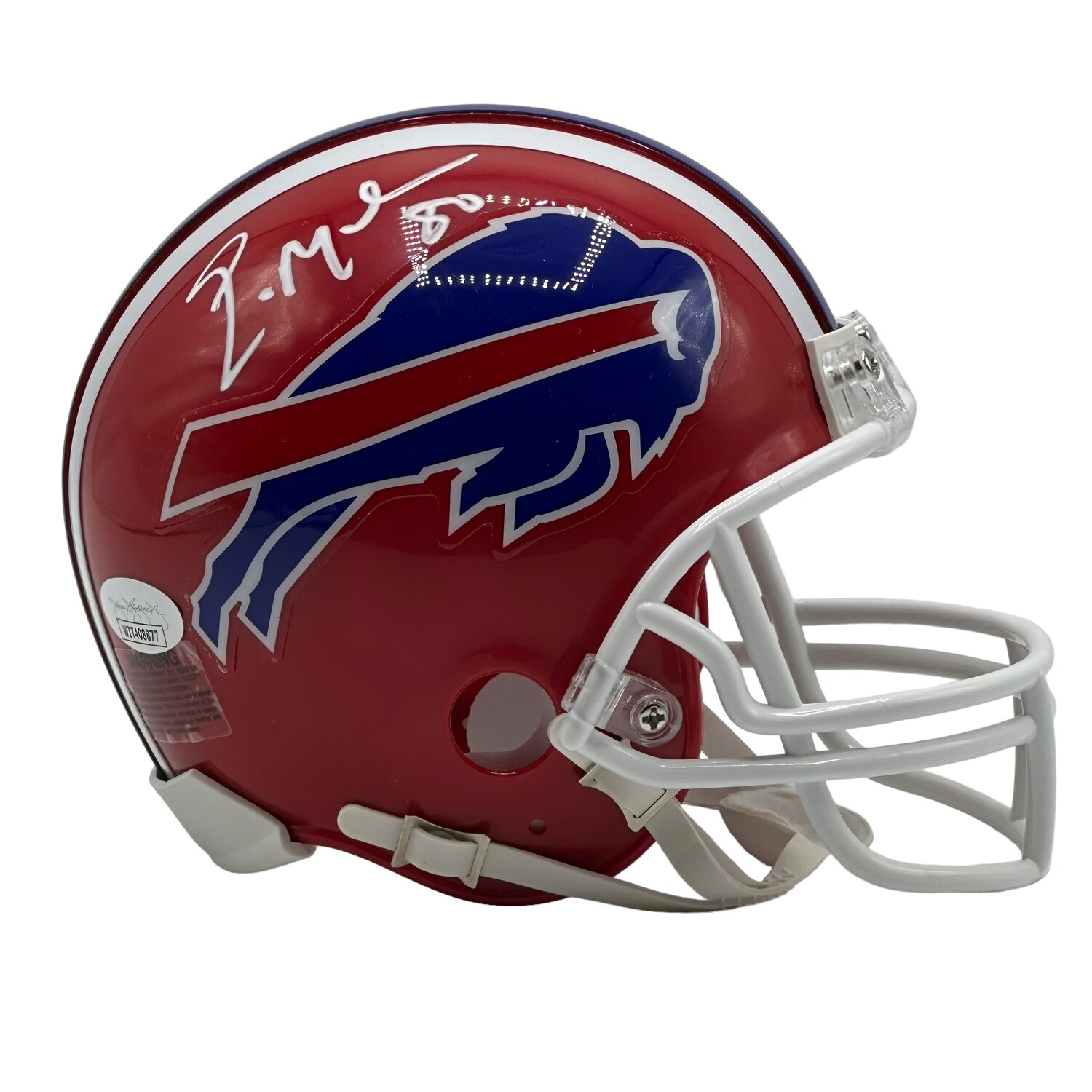 Buffalo Bills Eric Moulds Autographed Riddell Red Mini Helmet