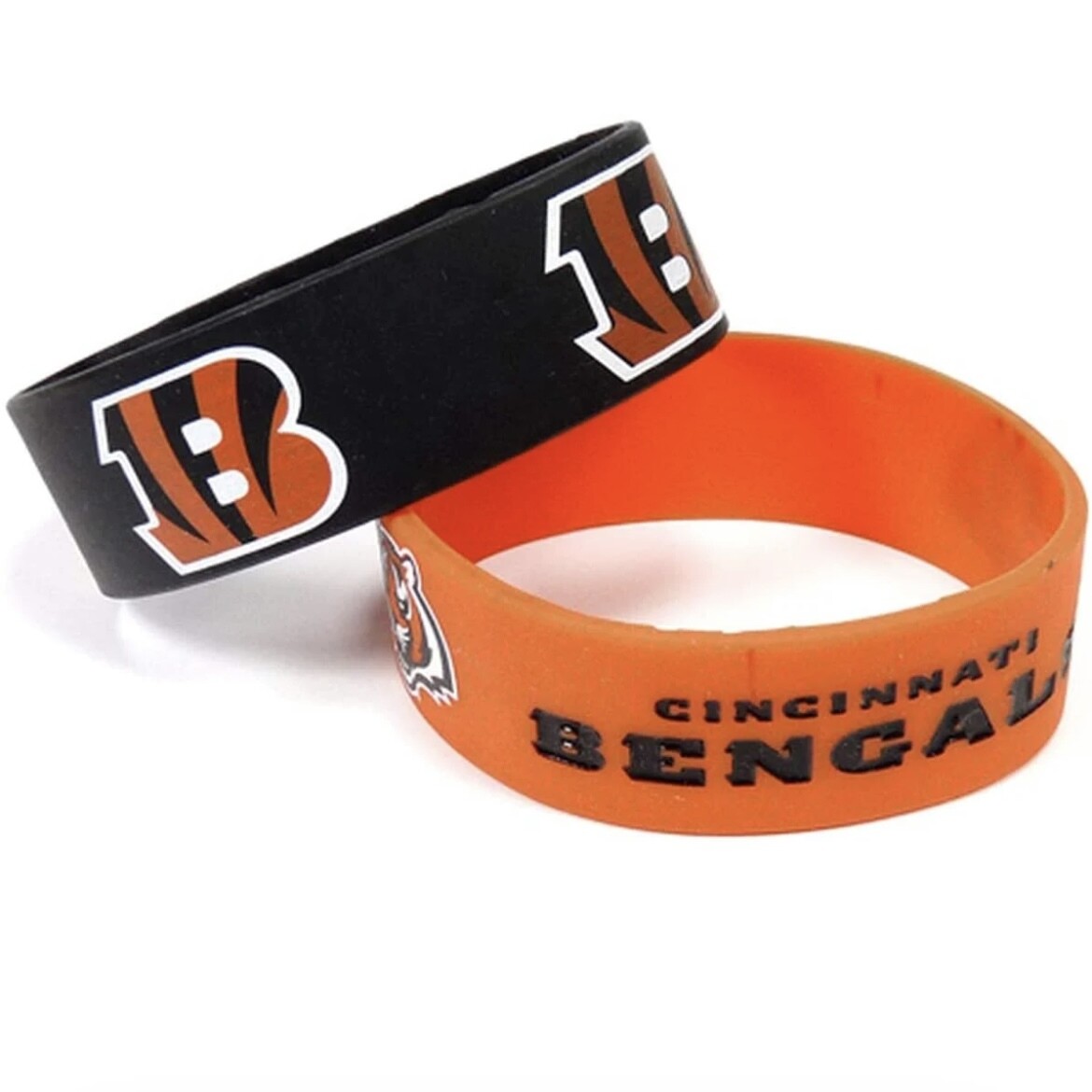 Cincinnati Bengals Rubber Bulk Wrist Bands