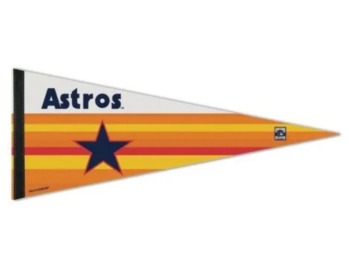 Houston Astros 12" x 30" Premium Pennant