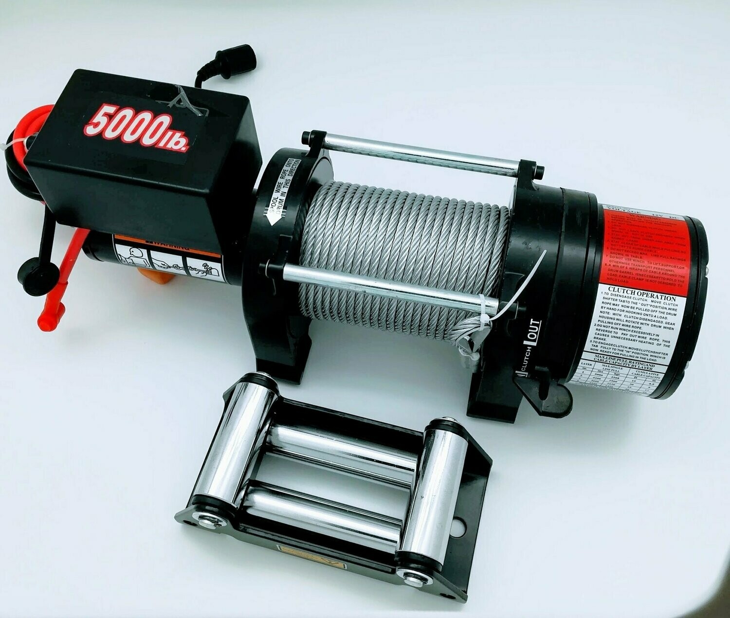 Electric Winch 5000lbs 12v
