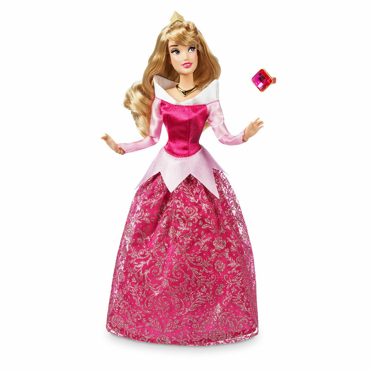 Sleeping Beauty Princess Aurora Classic Doll with Pendant