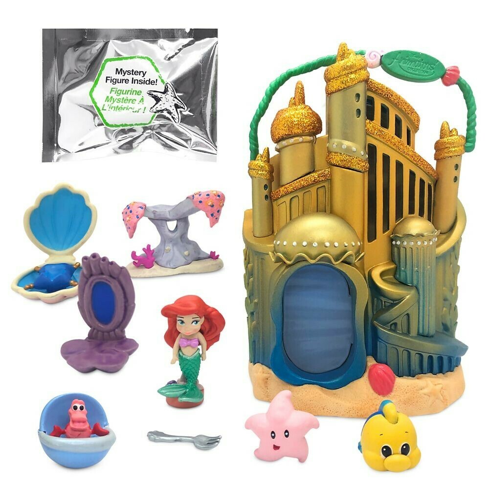 The Little Mermaid Animators' Collection Littles Ariel Palace Play Set