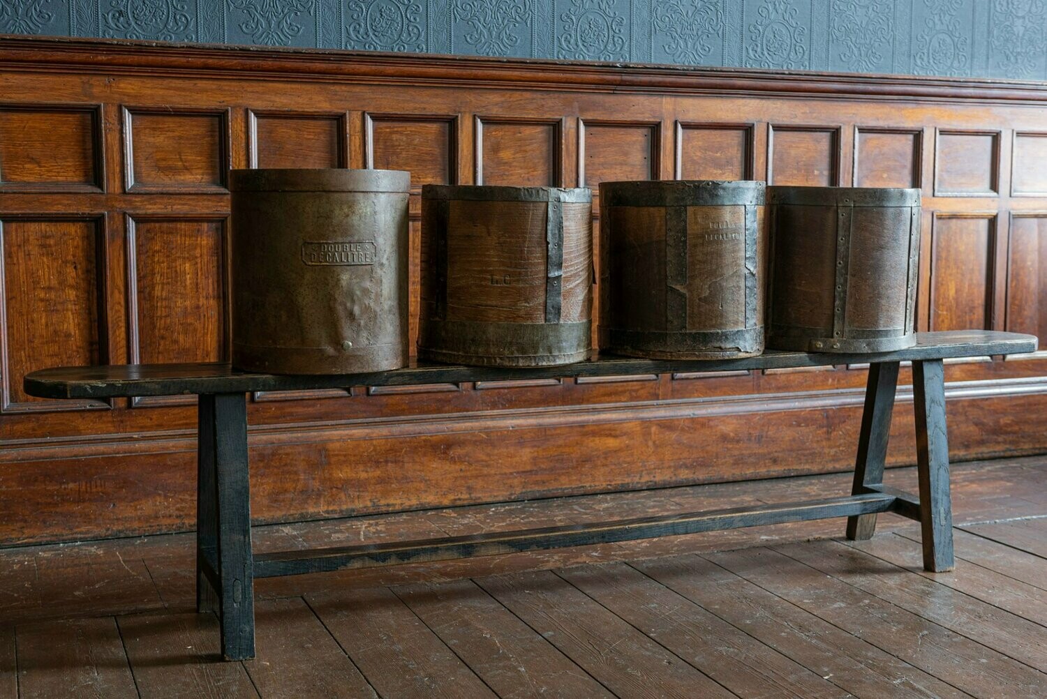 19thC French Grain Measure Bins