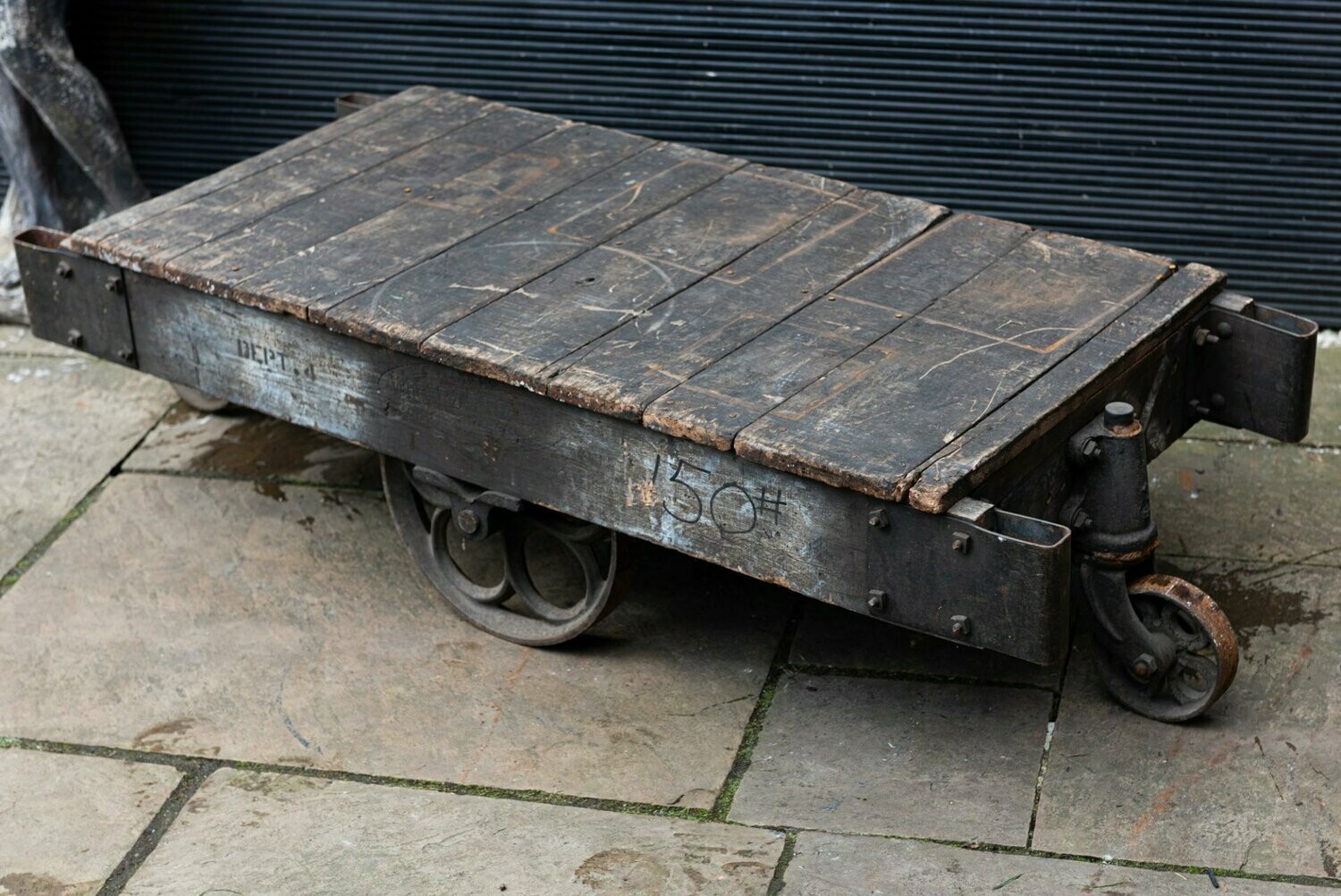 Stateside Industrial Factory Railway Carts. C.1930