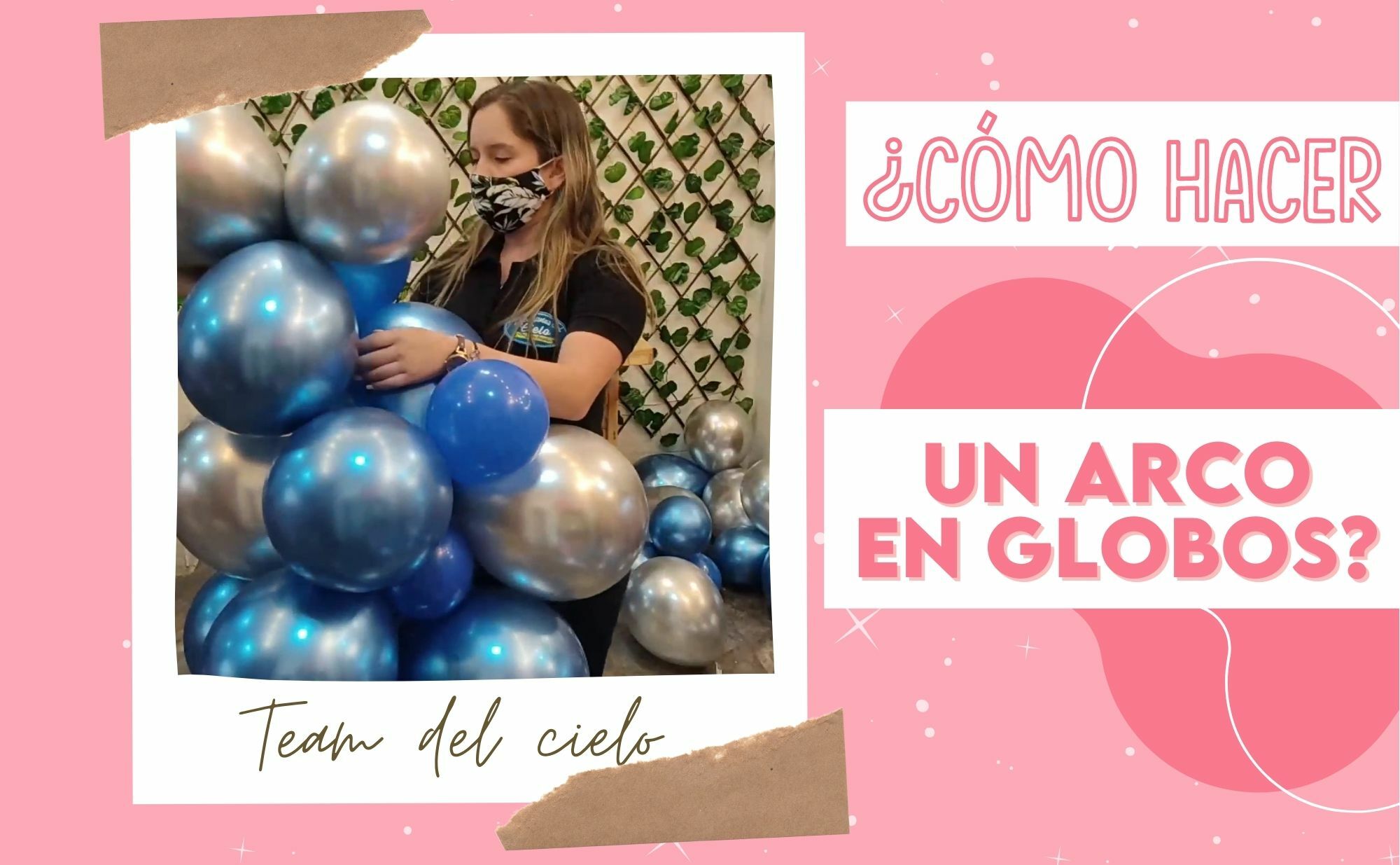 Cómo hacer un arco en globos?