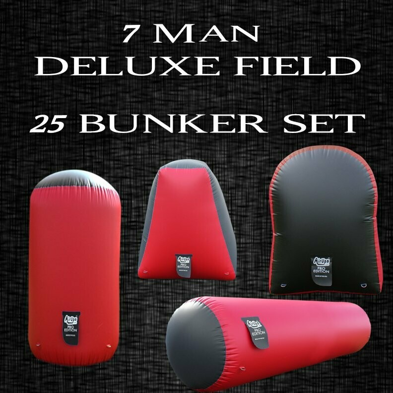 Deluxe Paintball Field 25 Bunker Set Airups