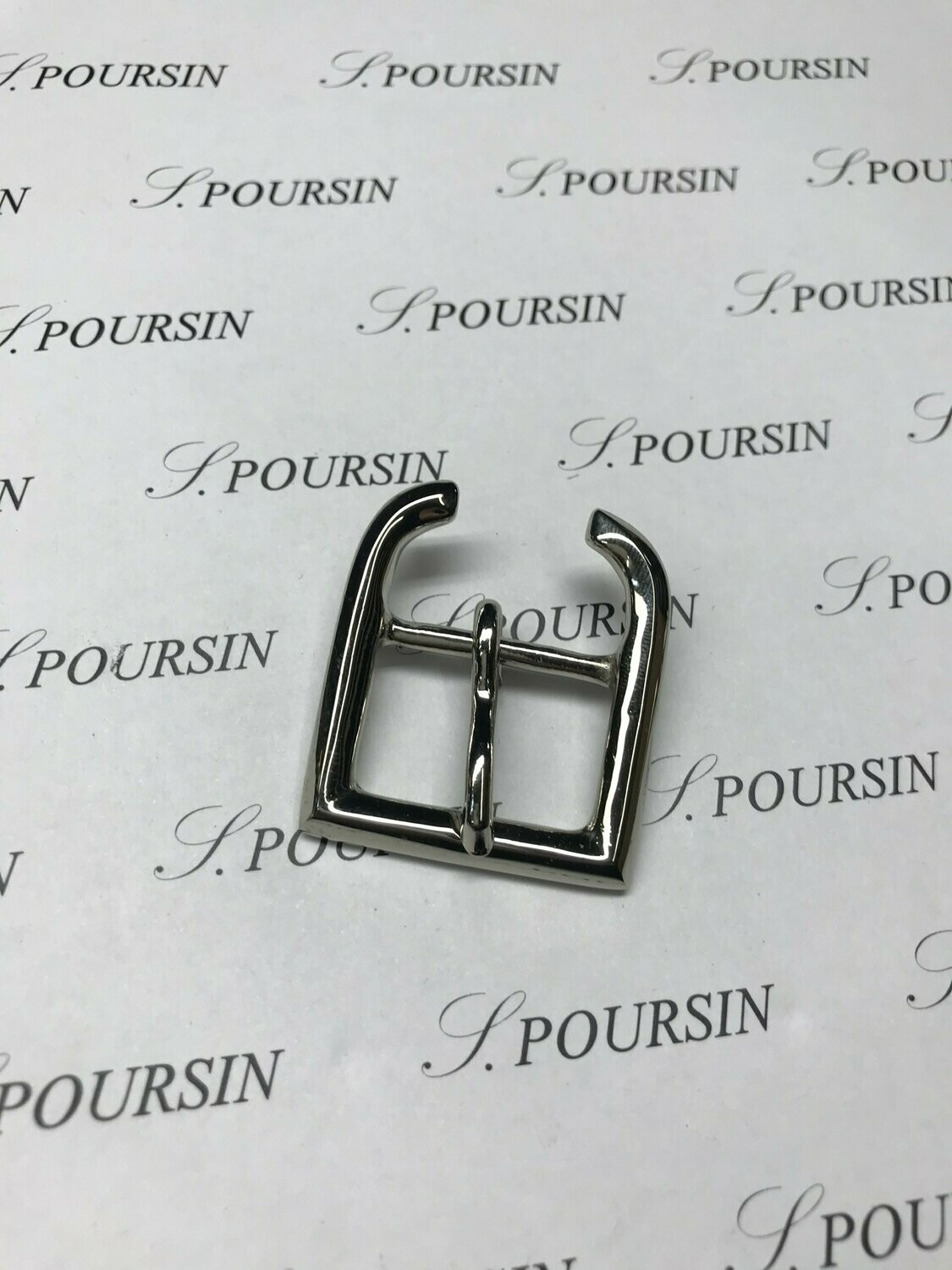 Ensemble Boucle Et Embout De Ceinture En Nickel Brossé – Western Hardware – Neuf