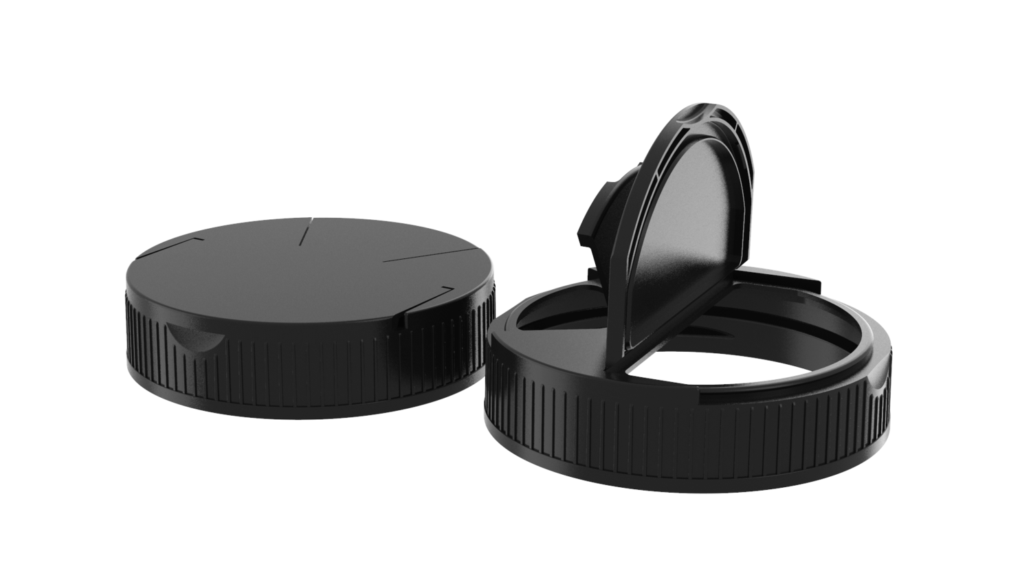 Double Fliptop Cap 70mm