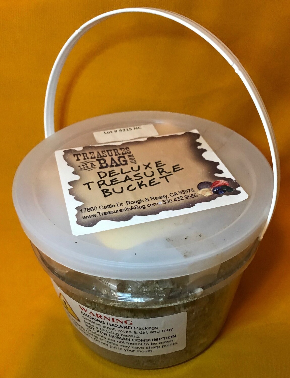 Deluxe Treasure Bucket Store Treasures in a Bag