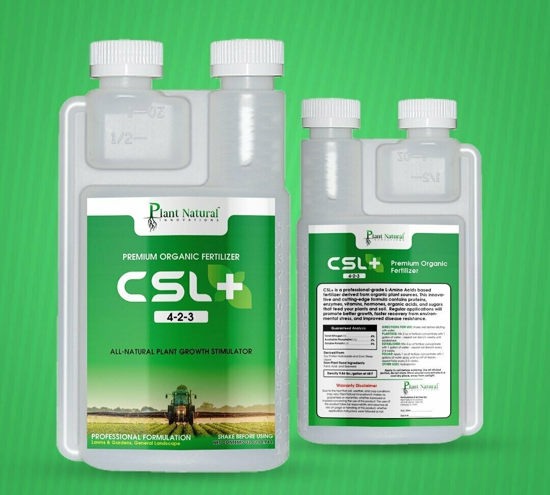 CSL+ Premium Organic Fertilizer with Enhanced Plant Uptake