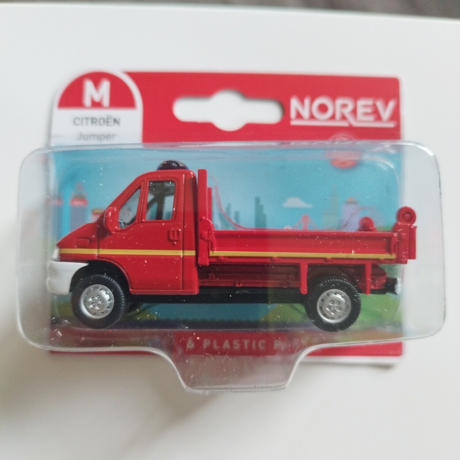 Citroen Jumper benne rouge pompier PO 2016/0350