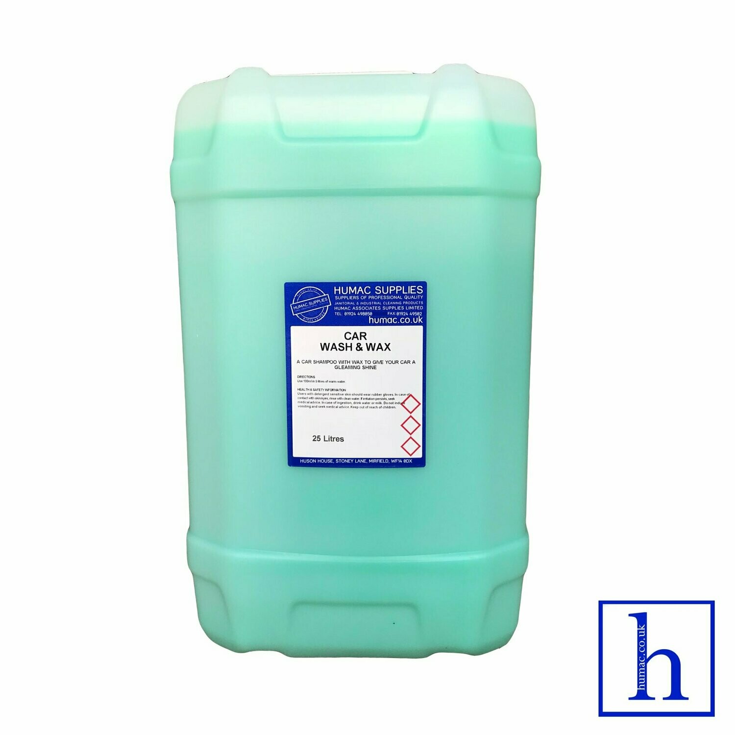 25L CAR WASH & WAX PROFESSIONAL SHAMPOO 25 LITRE OLS