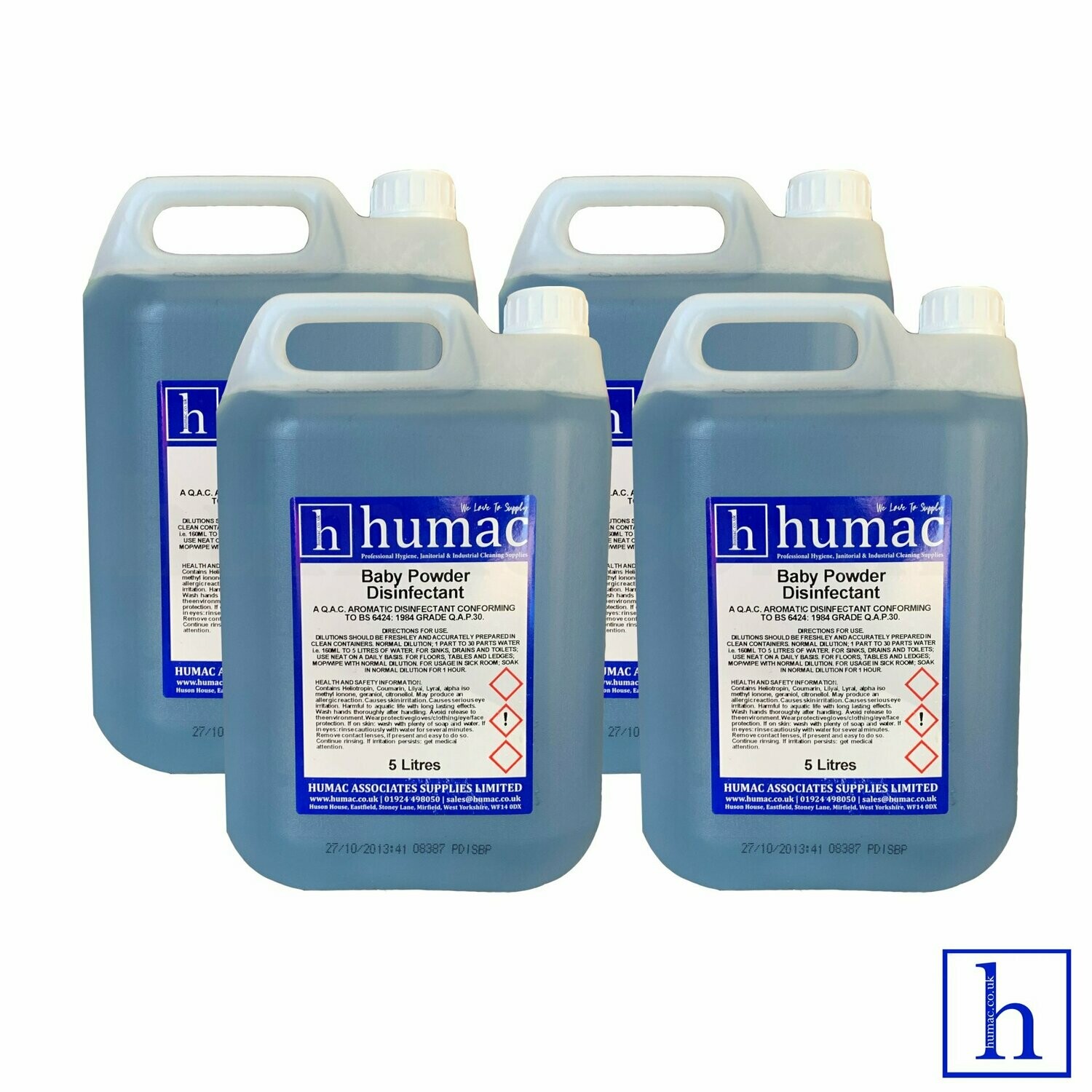 20L BABY POWDER DISINFECTANT Fresh Fragrance Deodoriser Cleaner