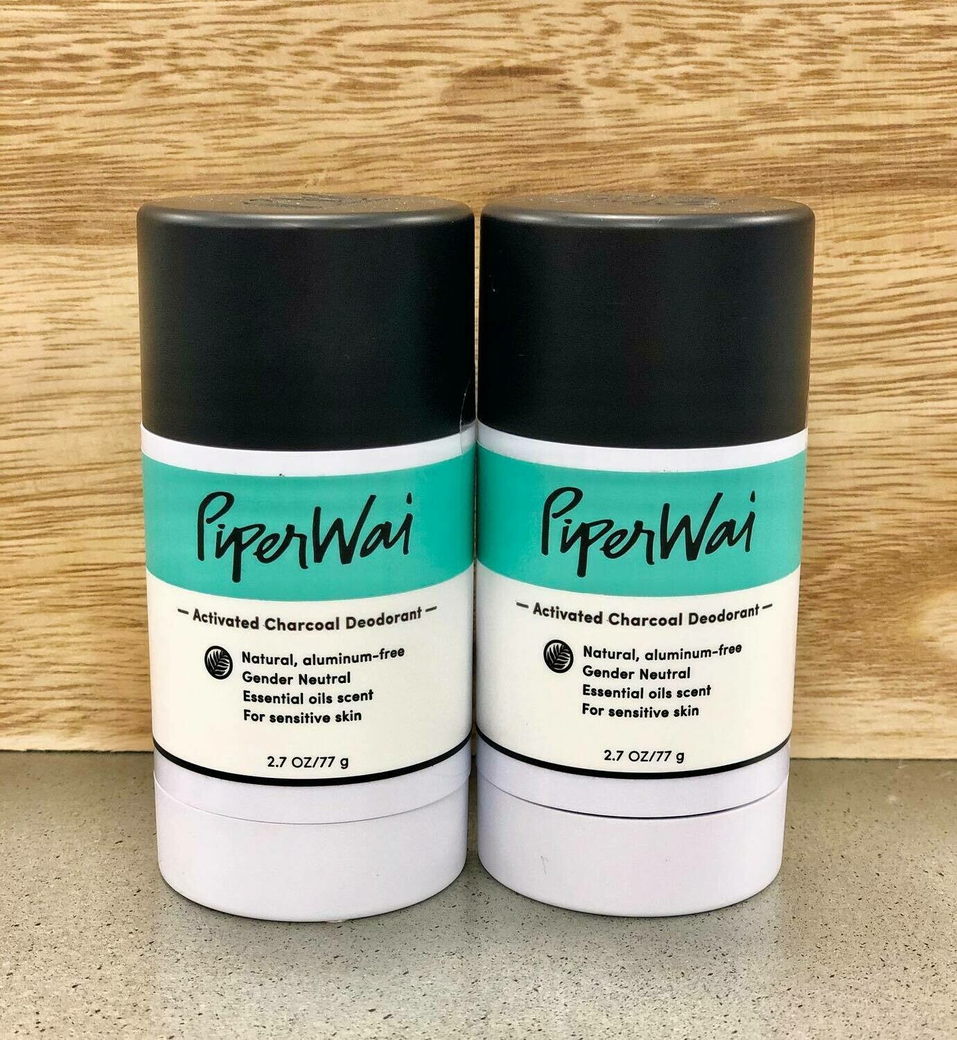 Piper Wai Natural Charcoal Deodorant