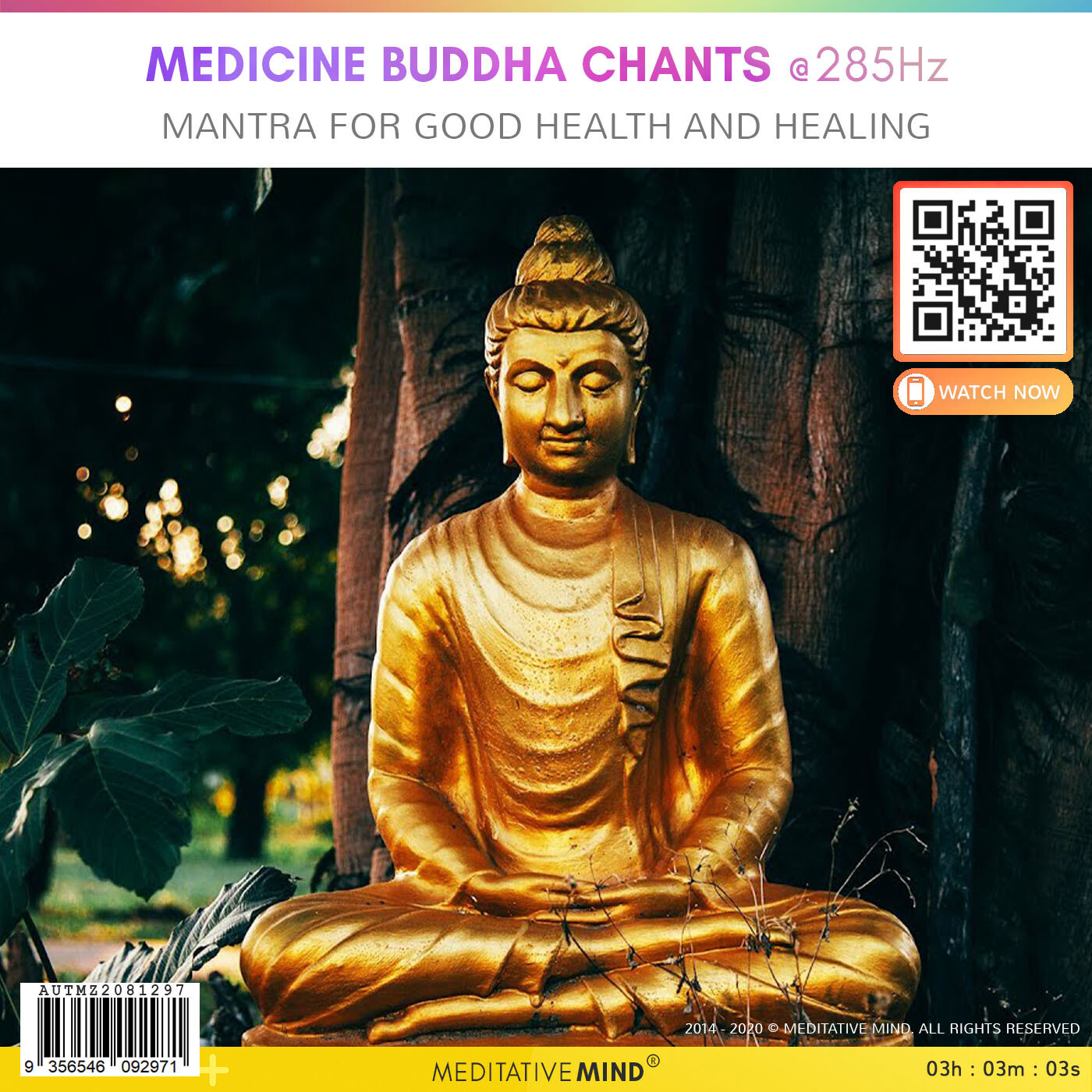 MEDICINE BUDDHA CHANTS 285Hz Mantra for Good Health and Healing