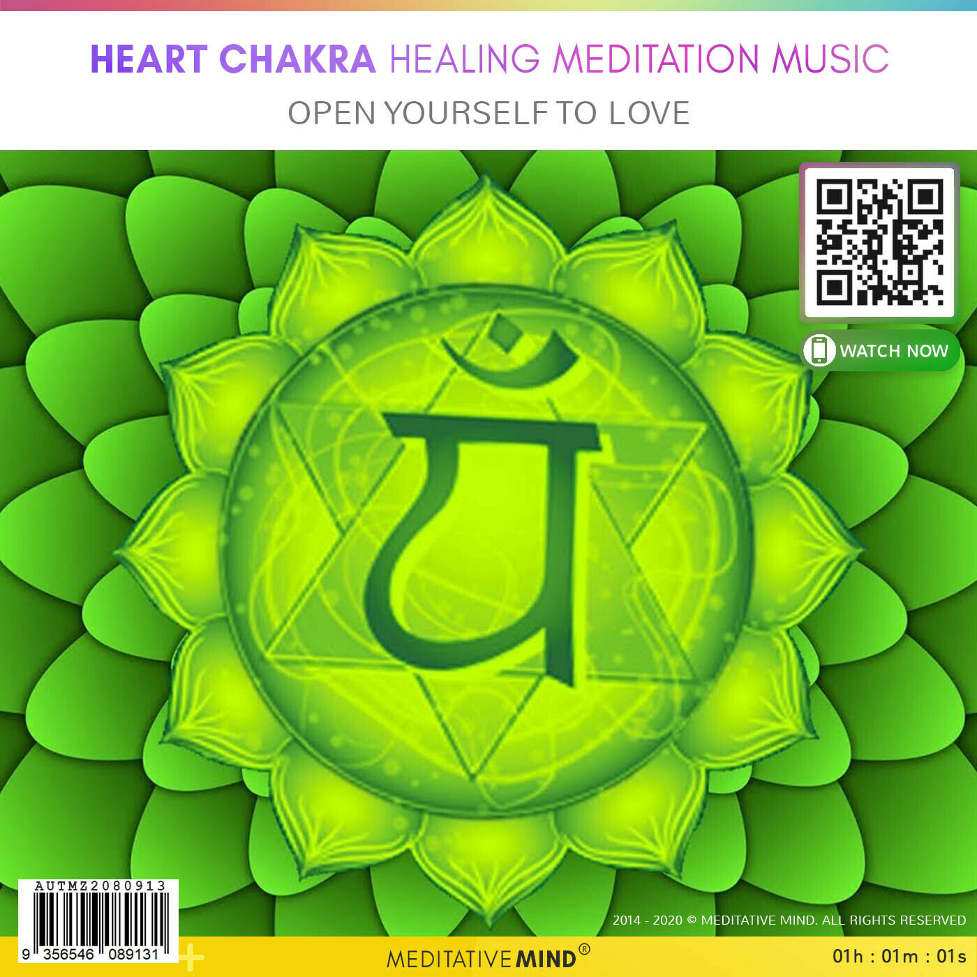 Heart Chakra Healing Meditation Music Open yourself to love