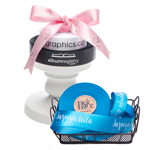 Personalised Ribbons Custom Gift Packaging Supplies Bespoke Packaging