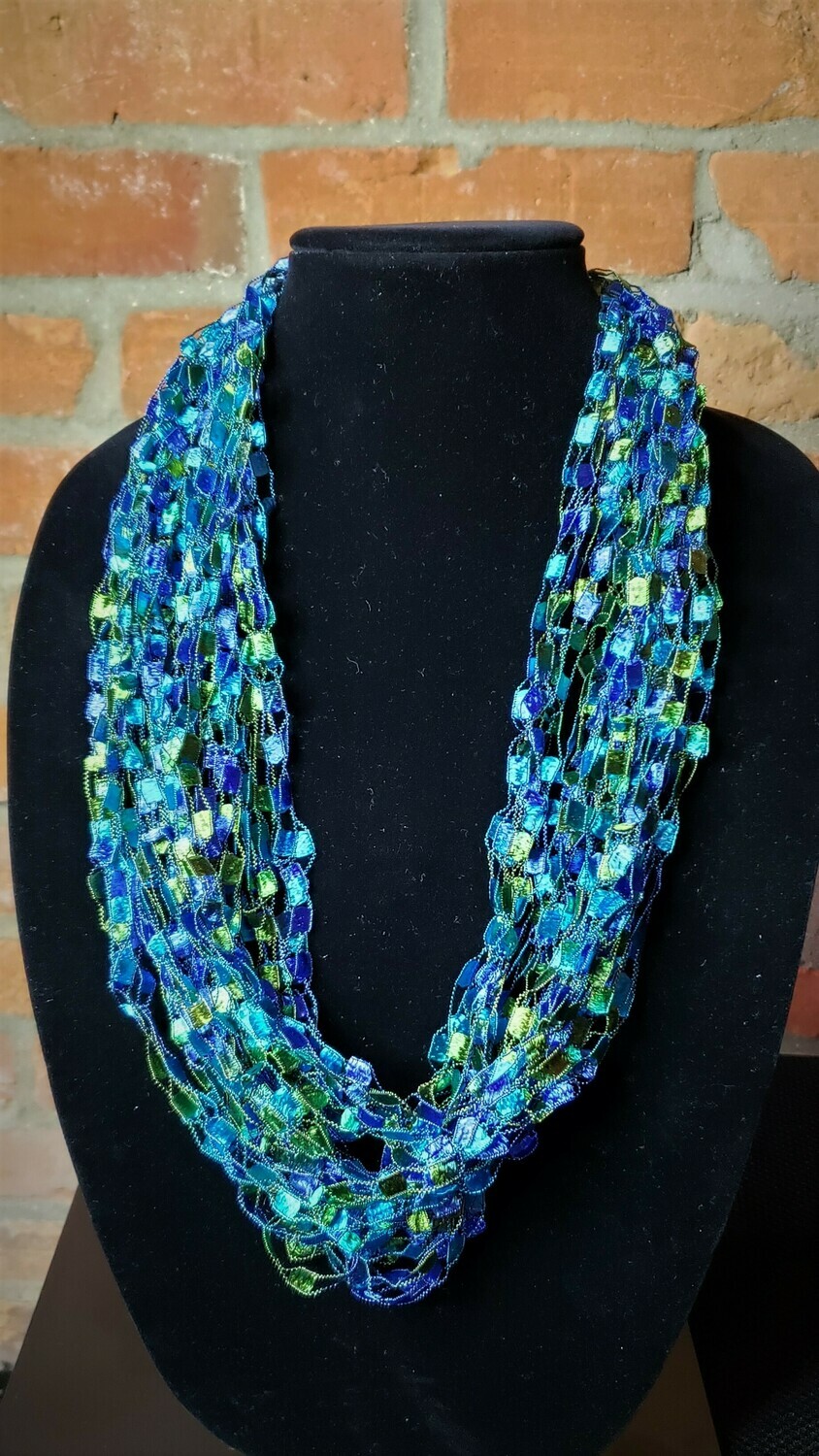 Caribbean Ladder Yarn Necklace Shop Kindway