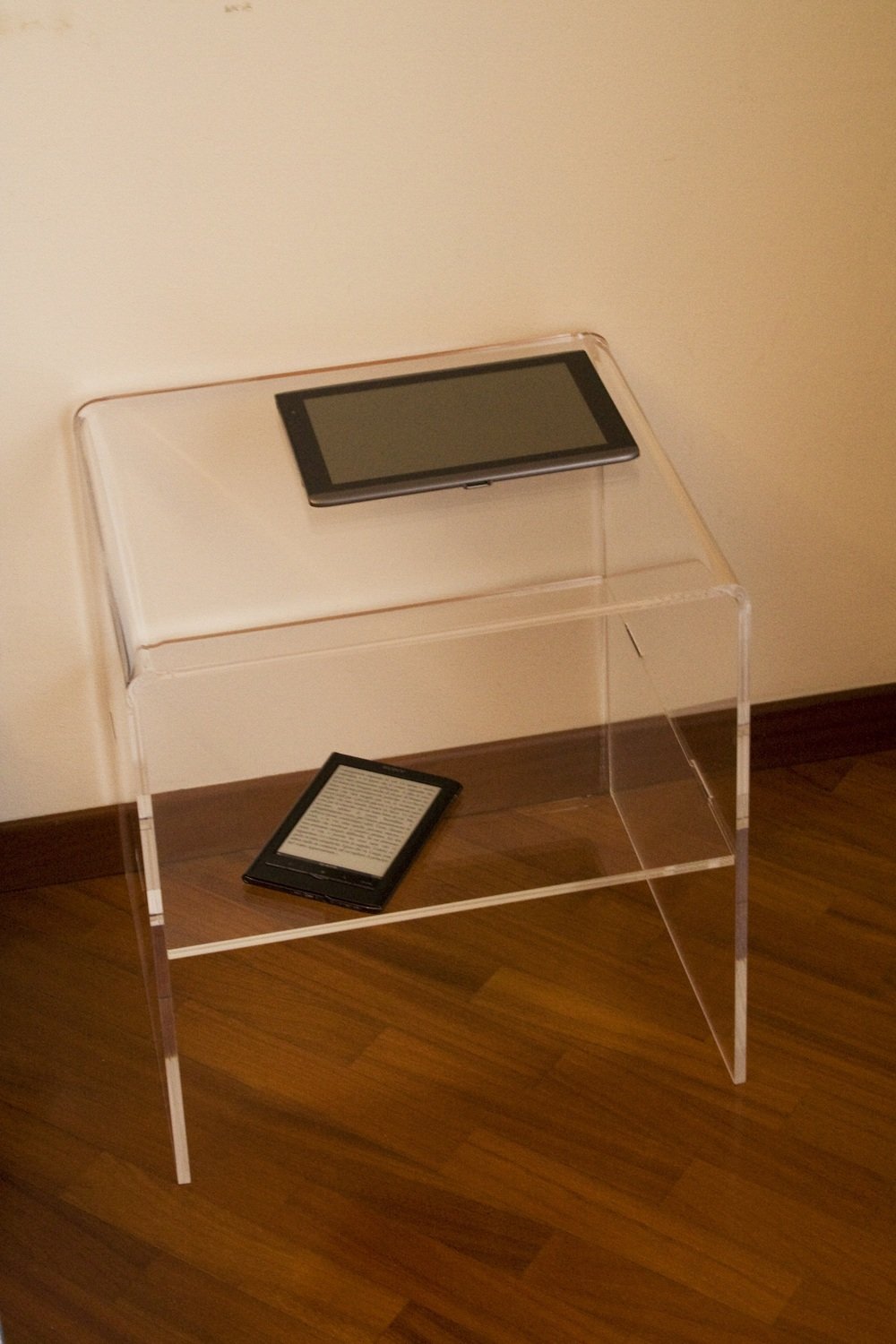 Tavolino Trasparente Tavolino Plexiglass STREAM Trasparente