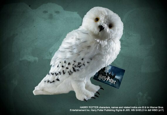 Peluche Hedwige Harry Potter Warner Bros - Hauteur 30 Cm - Occasion