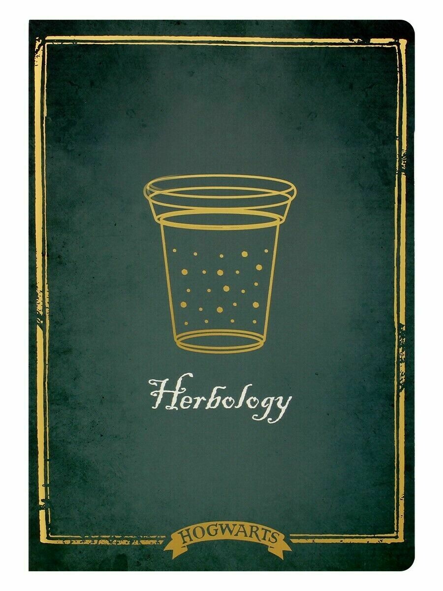 CUADERNO HERBOLOGY HARRY POTTER