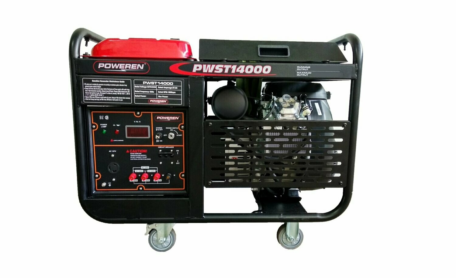 Planta De Luz 14000 Watts Generador 12000 Watts Bifasico