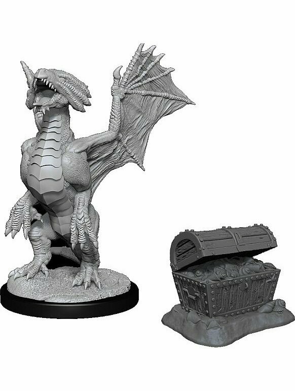 Dungeons & Dragons Nolzur's Marvelous Miniatures Bronze Dragon Wyrmling