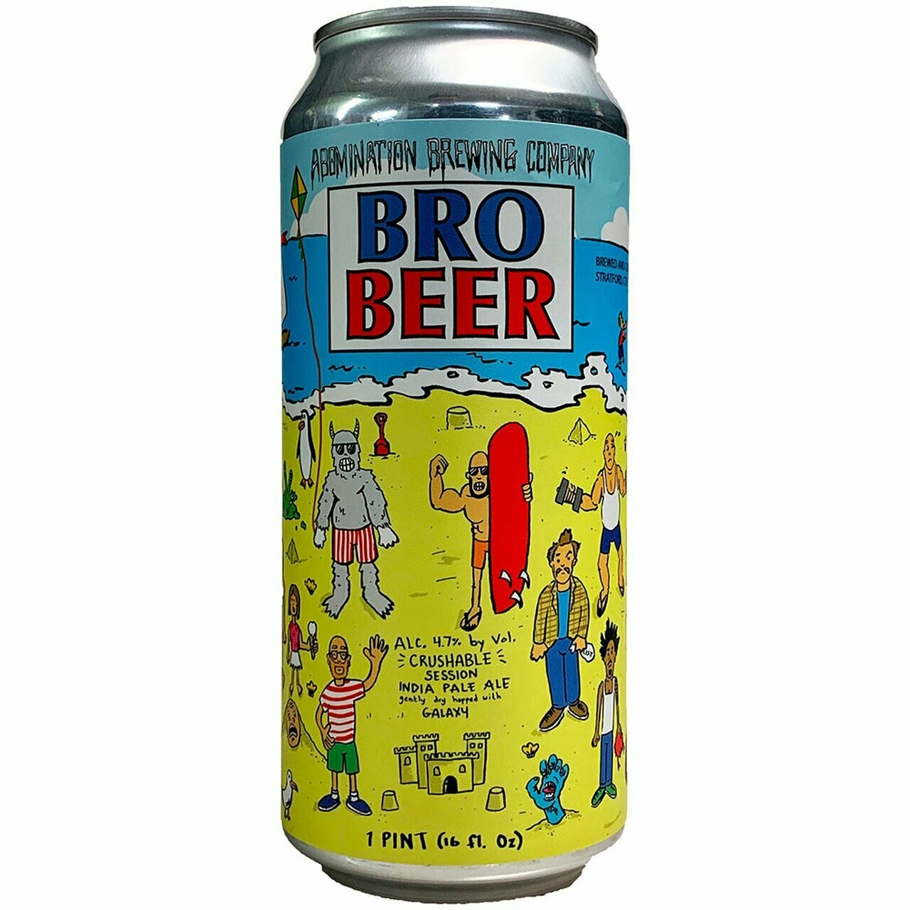 Cerveza Abomination Brewing Bro Beer 47 cl.