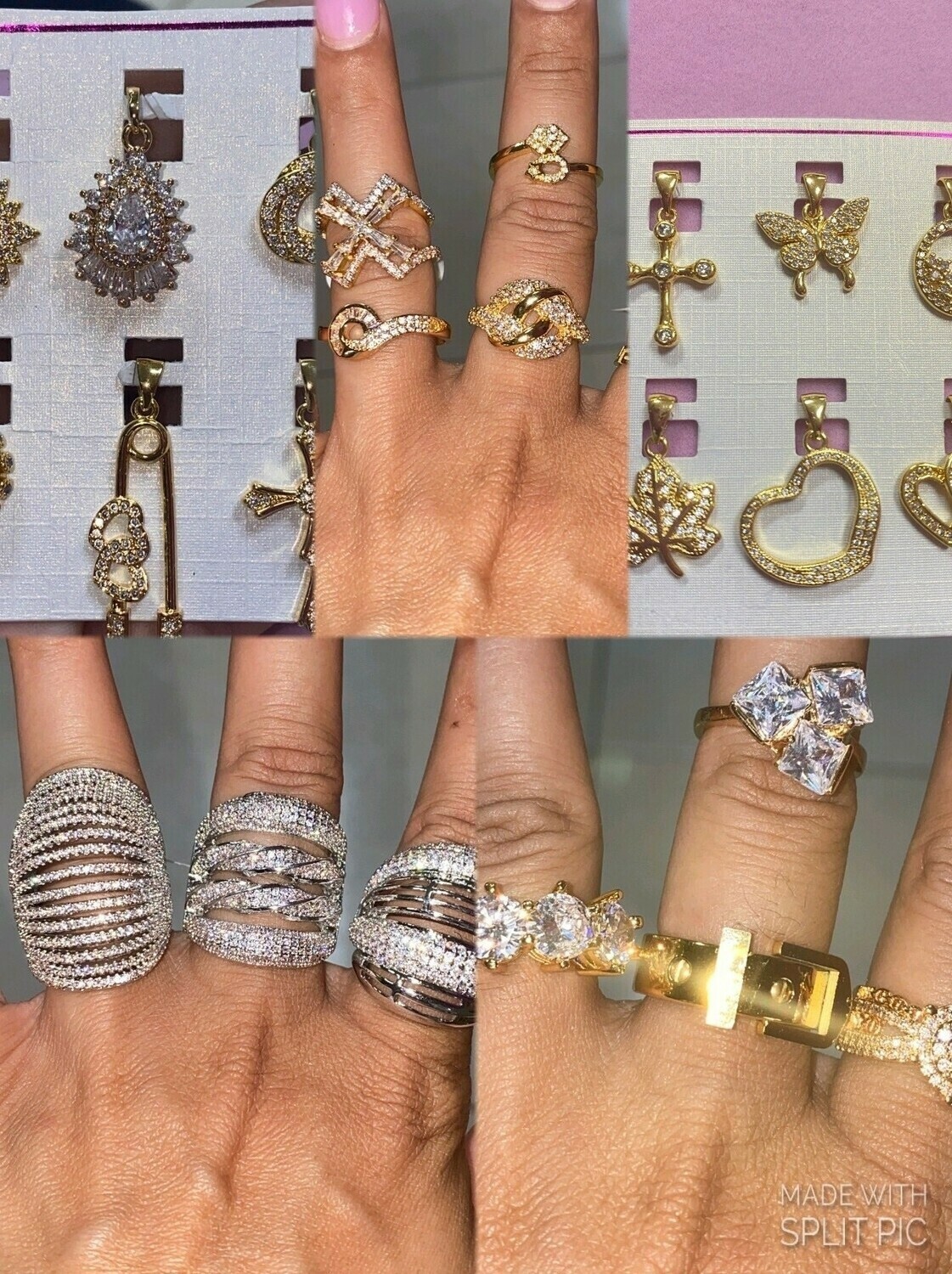 Wholesale ring lot (6 rings)