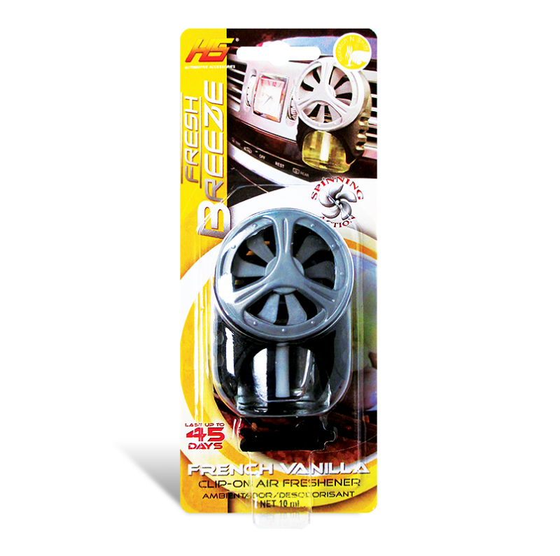 Hs fresh Breeze car freshener french vanilla