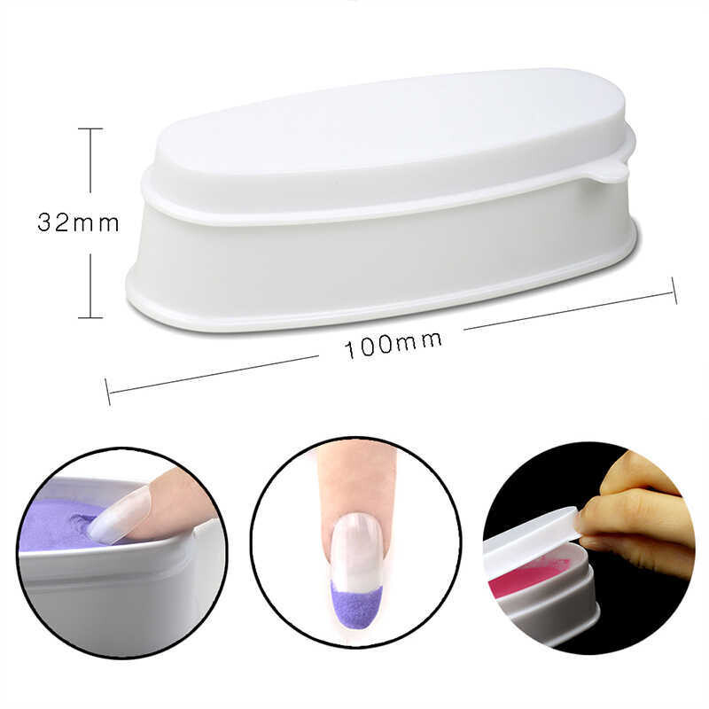 French Dip Powder Holder bandeja contenedor frances manicura