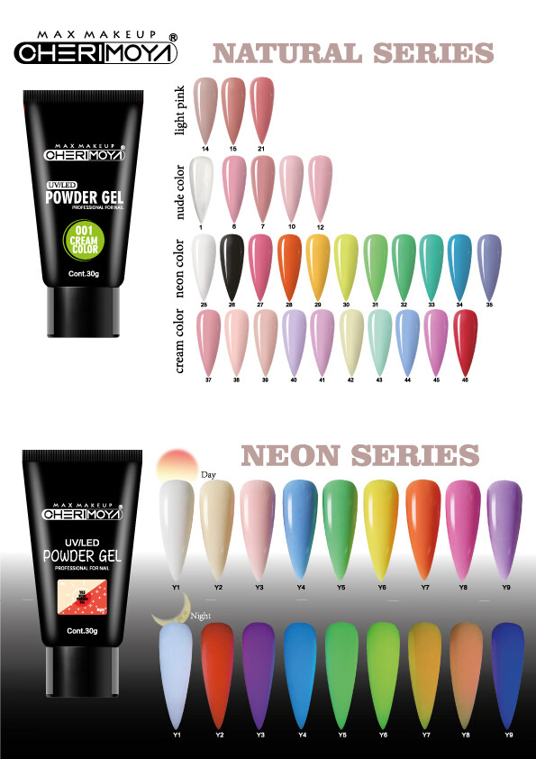 POLYGEL ZPOWDER GEL UV/LED 30G CHERIMOYA