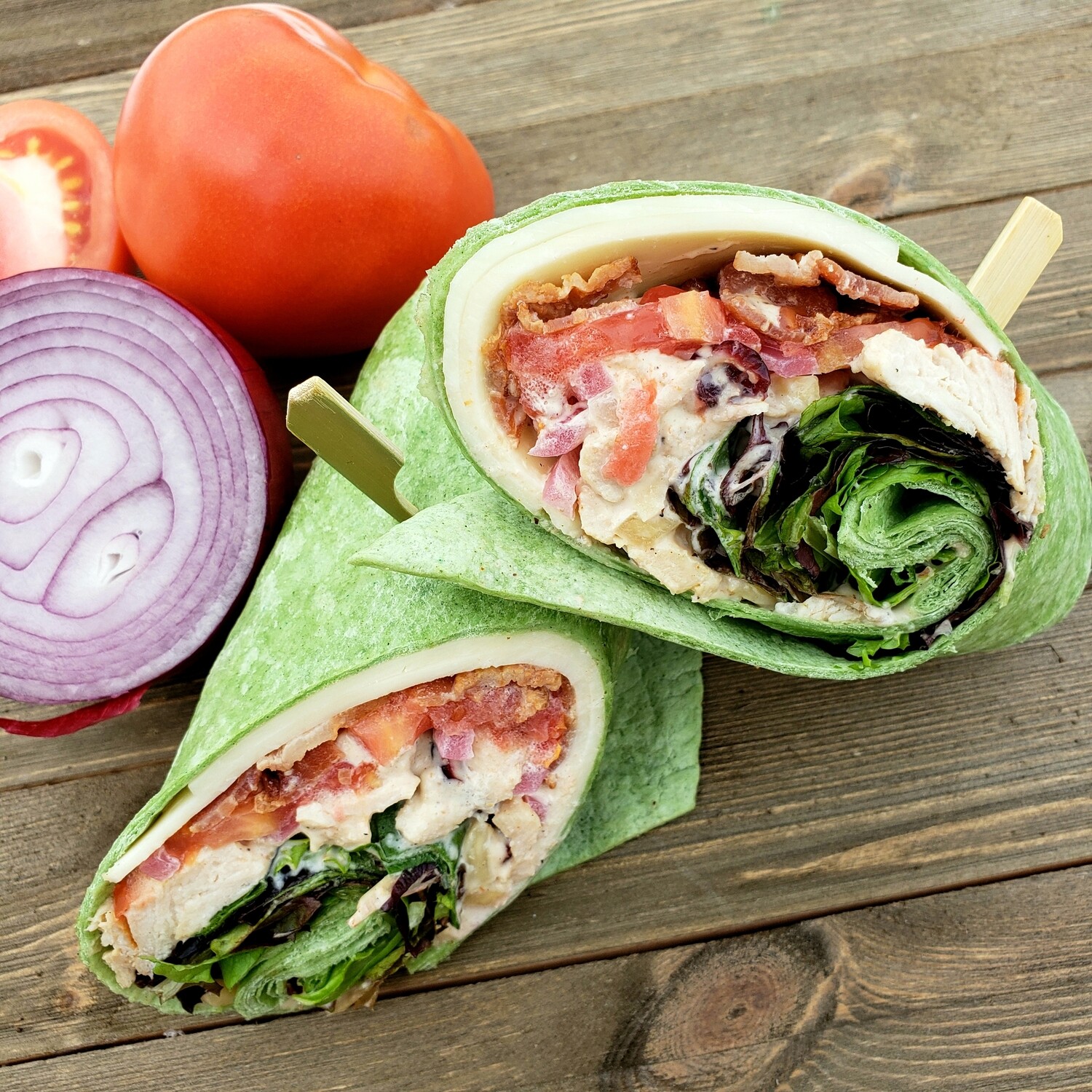 Nantucket Cranberry Chicken Salad Wrap