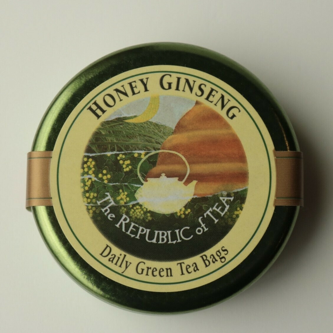 Republic of Tea- Honey Ginseng Traveler Tin